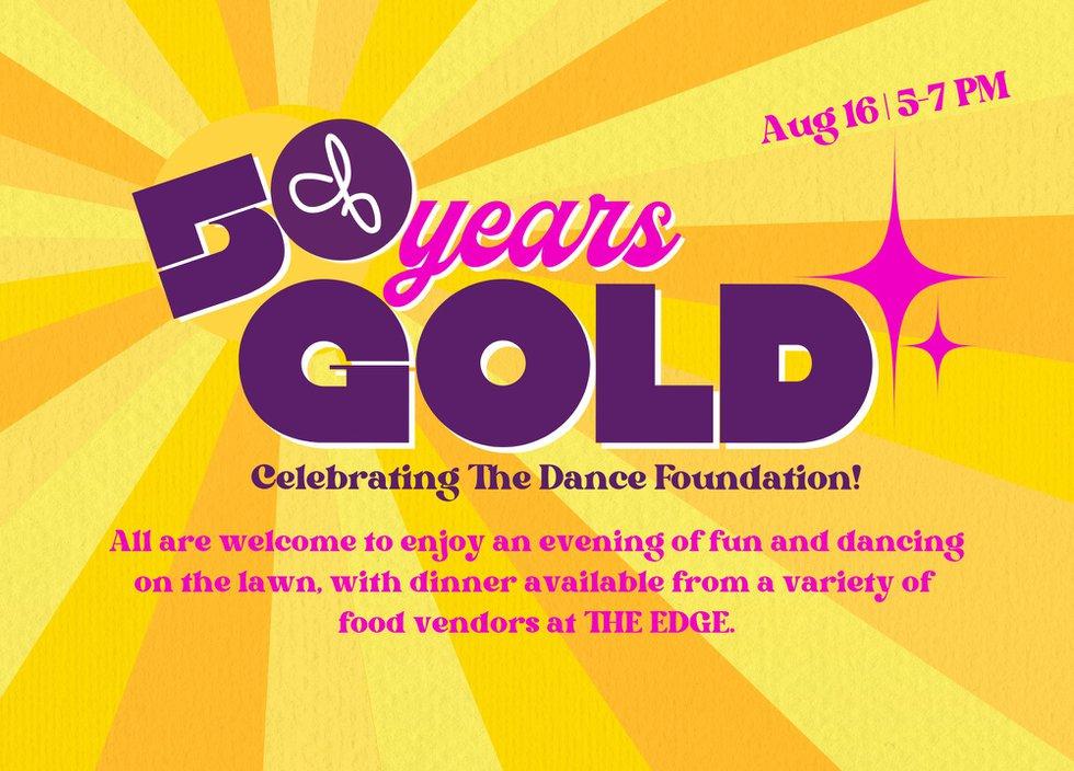 Dance Foundation legacy celebration marks 50 years